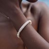 Brazalete Blanco Amor, Joyería Luison