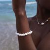 Esperanza Brazalete de Perlas Blanca, Joyería Luison
