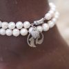 DSC01906 Tobillera Lobo del Mar Perlas Naturales y Plata 925, Joyería Luison