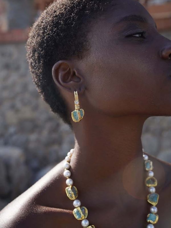 Pendientes Secreto del mar , Joyería Luison