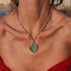Collar Corazón del Mar 18K, Joyería Luison