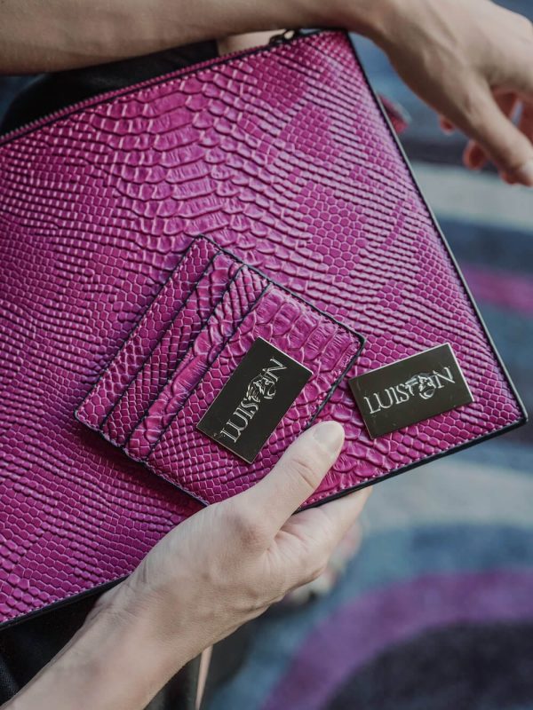 DSC06871 Bolso Garbo Fuxia, Joyería Luison