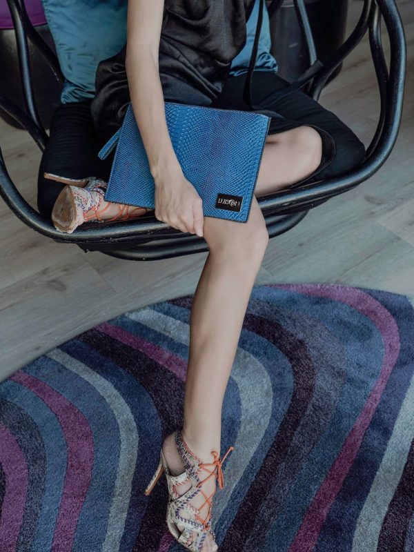 Bolso Garbo Azul, Joyería Luison