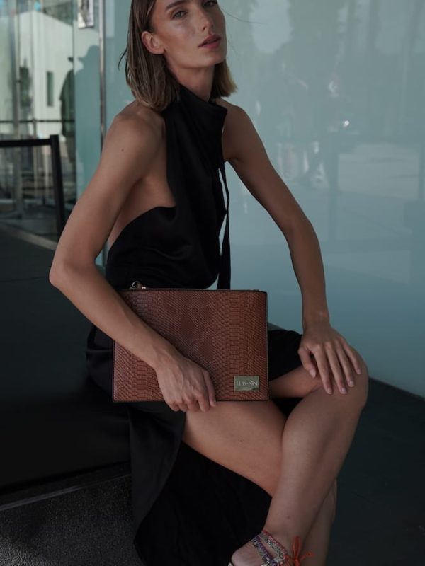 Bolso Garbo Marrón, Joyería Luison