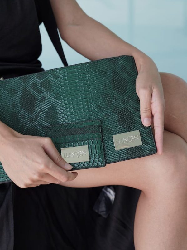 DSC07167 Bolso Garbo Verde del Mar, Joyería Luison