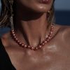 DSC07798 Collar Pink Love Perlas Rosas y Plata 925, Luison