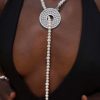 Collar Protección Perlas Marinas y Medallón Plata 925, Joyería Luison