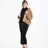 CND001_05_p Chaqueta Bomber Dorada con Lentejuelas, Luison
