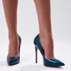 Tacones Helena Noche Verde (2) Tacones Helena Noche Verde