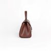 Bolso Elegante de Piel, Bandolera Caramelo Mujer, Luison
