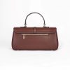 Bolso Elegante de Piel, Bandolera Caramelo Mujer, Luison