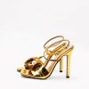 SLP0101_01_p Sandalias Doradas de Cuero con Perlas para Mujer, Luison