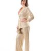 TDFG2025_3 Conjunto de Traje Dorado con Lentejuelas, Luison