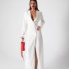 VDNBTL014014_02 Vestido de Noche Blanco Largo Elegante | LUISON