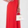 BTF00000014_03 Bolso de Mano Blanco de Piel Auténtica | LUISON
