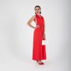 BTF00000014_03 Vestido Largo Rojo Convertible Multiway | LUISON