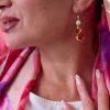 Pendientes Red Gold Perla (1) Pendientes Red Gold Perla