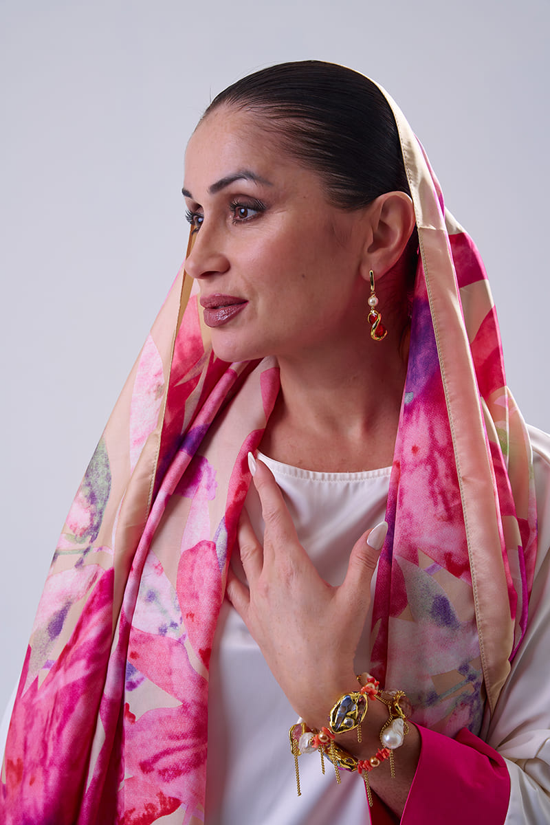 Pendientes Red Gold Perla - Imagen 2