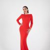 VDNFR0000001414_5 Vestido de Gala Furor Rojo