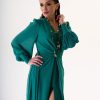 VDEM1212_4 Vestido De Mar | Elegante Vestido de Noche Turquesa | LUISON