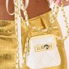 Bolso cruzado de lujo con cadena