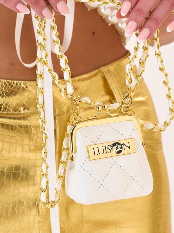 Bolso cruzado de lujo con cadena