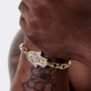 Brazalete Mano de Fátima Gold