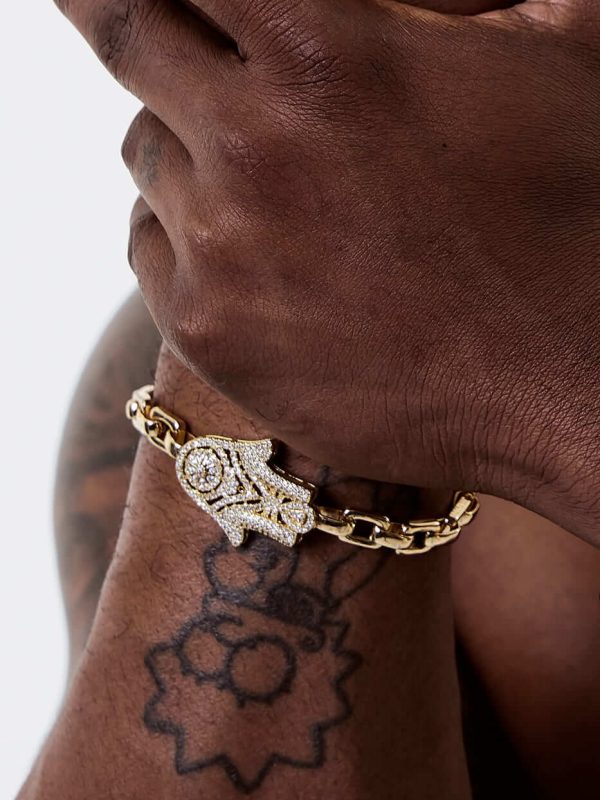 Brazalete Mano de Fátima Gold Brazalete Mano de Fátima Gold