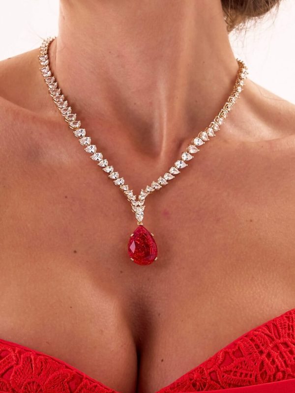 Gargantilla Diamond Red Gargantilla Diamond Red