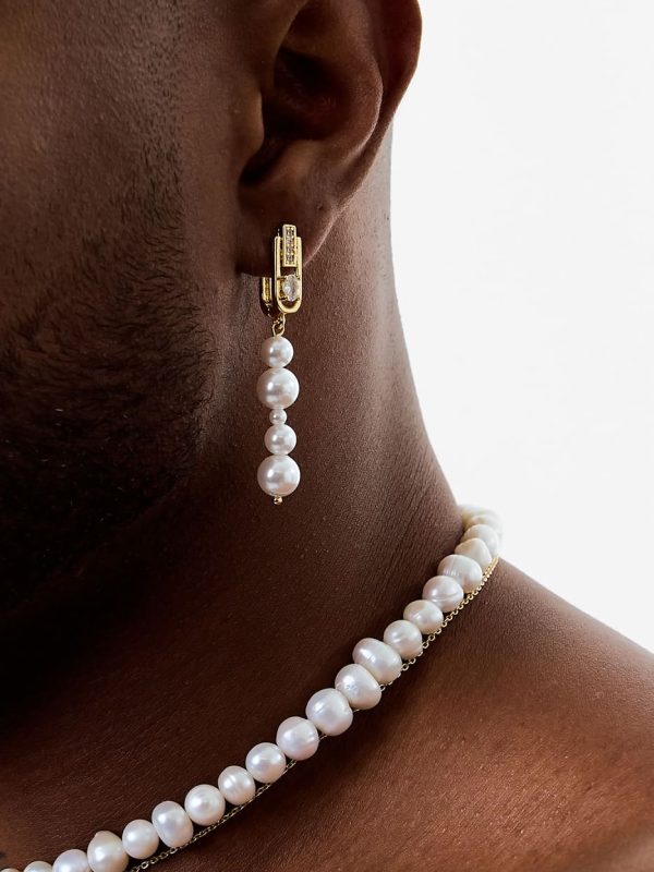 Pendientes Pearl Gold3 Pendientes Pearl Gold