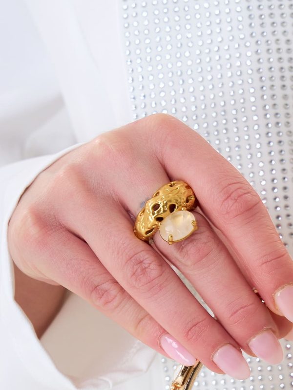 Anillo Cuarzo Gold