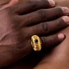 Anillo Obsidiana Gold Anillo Obsidiana Gold