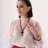 Blusa Blanca Transparente