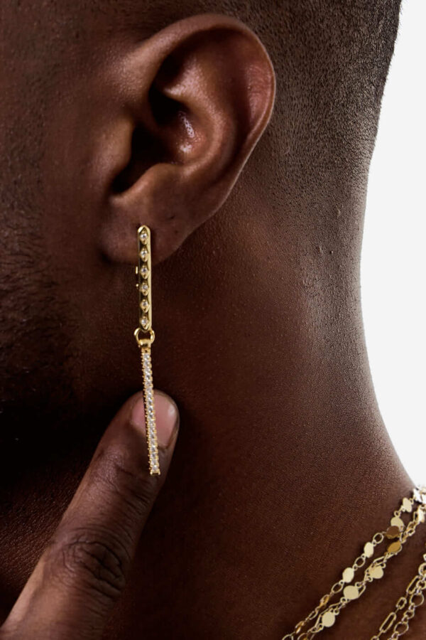 Pendientes Barra de Oro