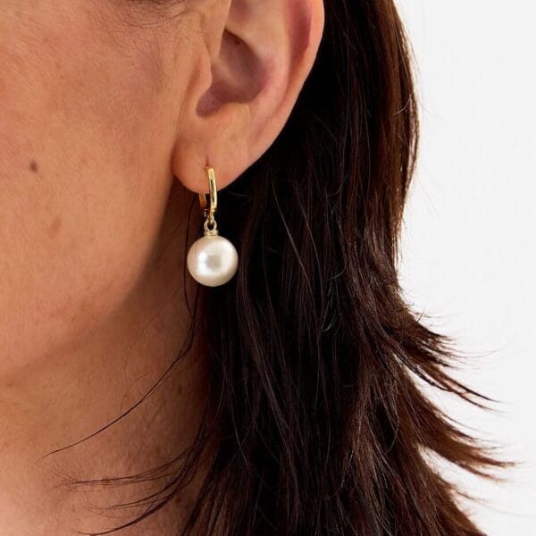 Pendientes Perlas Gold