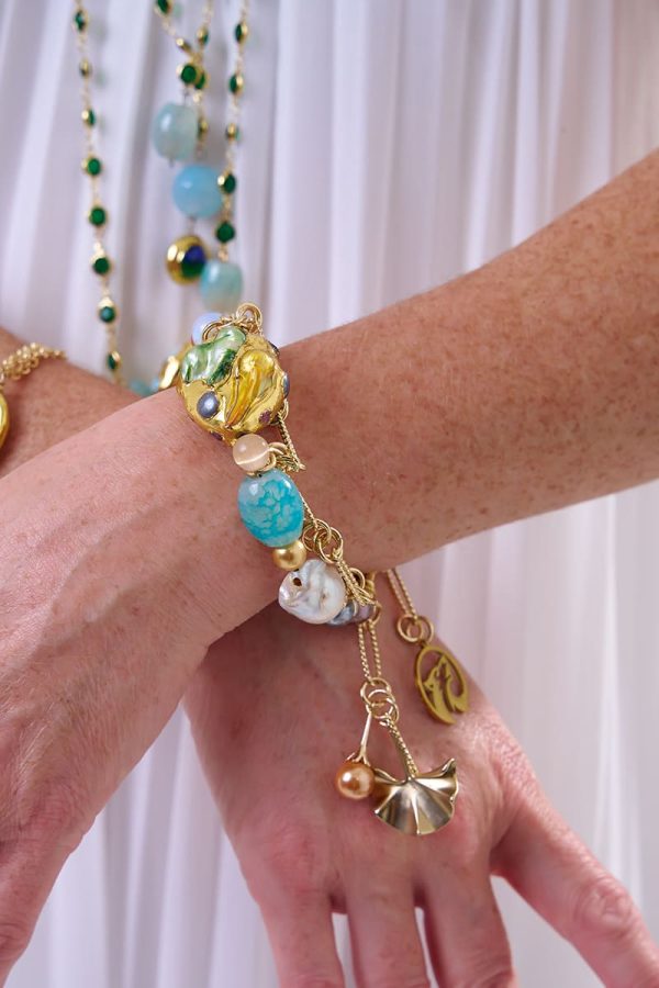 Brazalete Agatha Blue Love