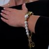 Brazalete de Perlas Australianas Blancas