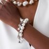 DSC00041 Brazalete Místic Pearls White Silver