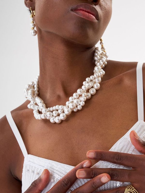 Gargantilla Trinidad Pearls Gold (2) Gargantilla Trinidad Pearls Gold