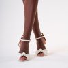 Tacones blancos Multi Perlas (2) Tacones Multi Perlas