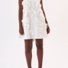 Vestido Flores Perlas