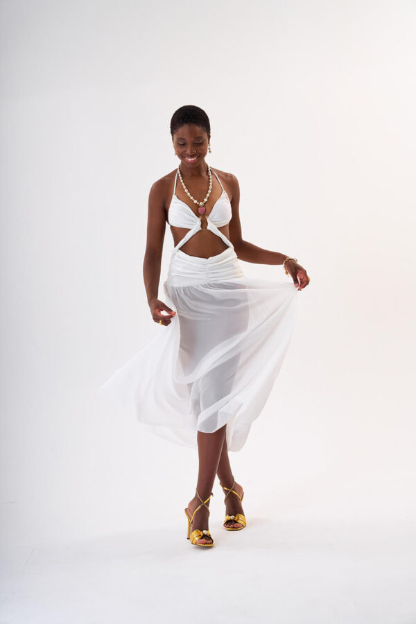 Vestido Transparente Playa - Imagen 3