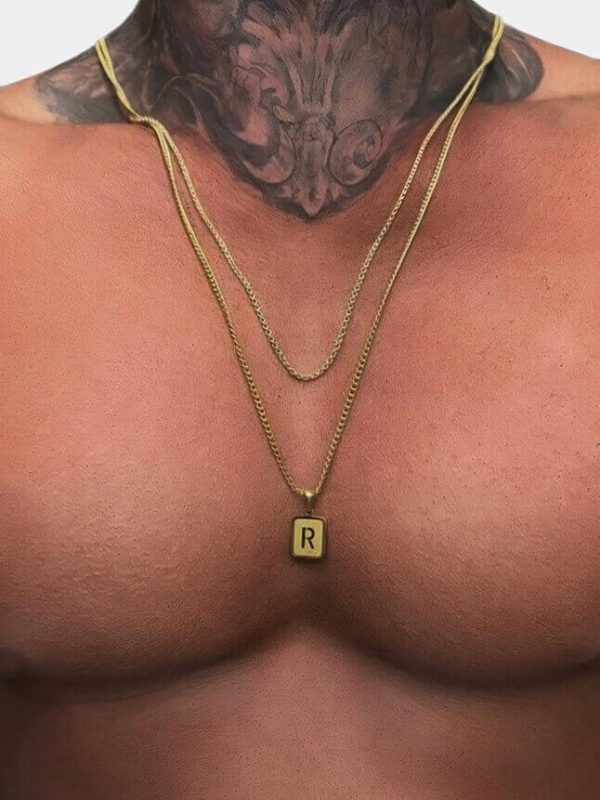 Collar-Letra-Gold-Para-Hombre-2-2 Collar Letra Gold Para Hombre