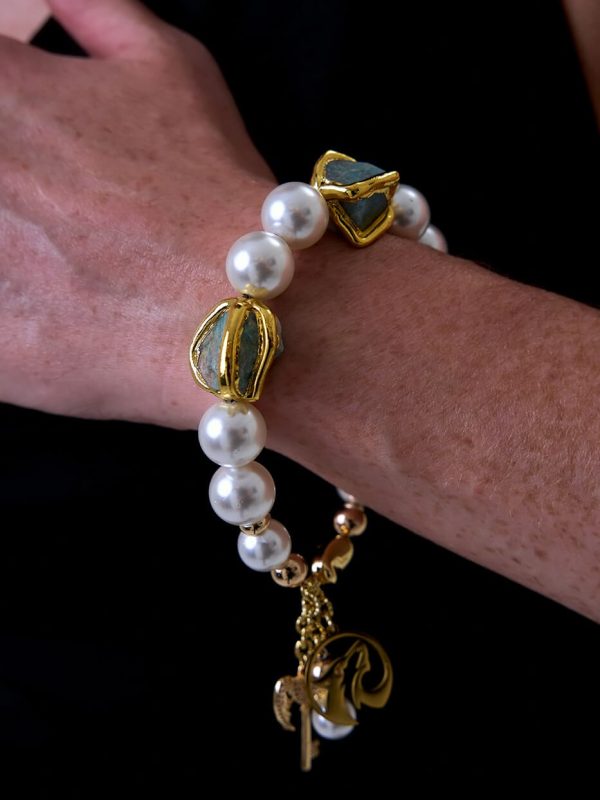 Brazalete Perlas Australianas