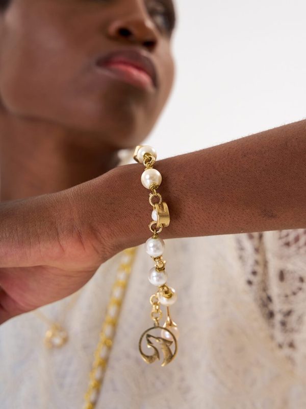 Brazalete Pearls Gold