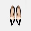 Tacones Helena Noche Negra Lacado