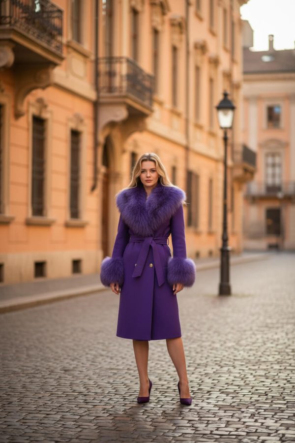 Abrigo Elena Violeta - Imagen 3