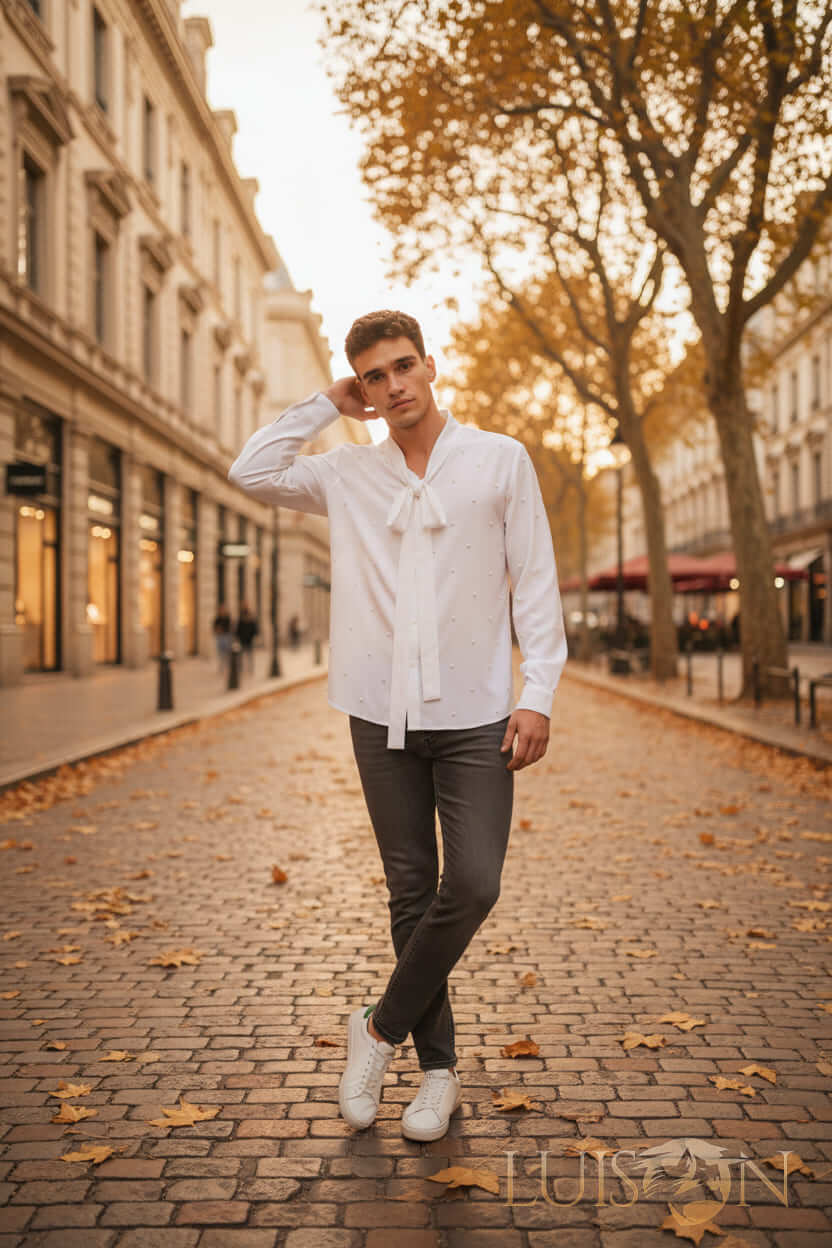 Camisa Perl Blanco - Imagen 4