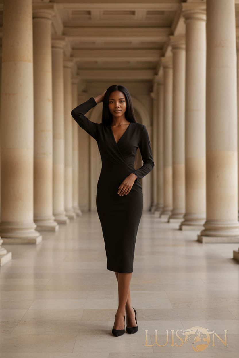 Vestido Angela Negro - Imagen 4