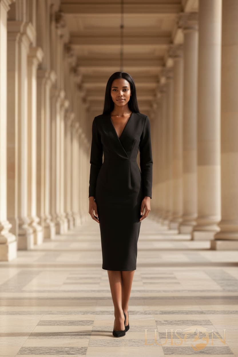 Vestido Angela Negro - Imagen 5